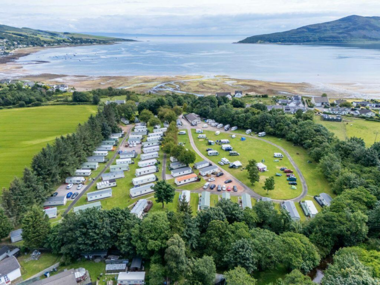 arran caravan park